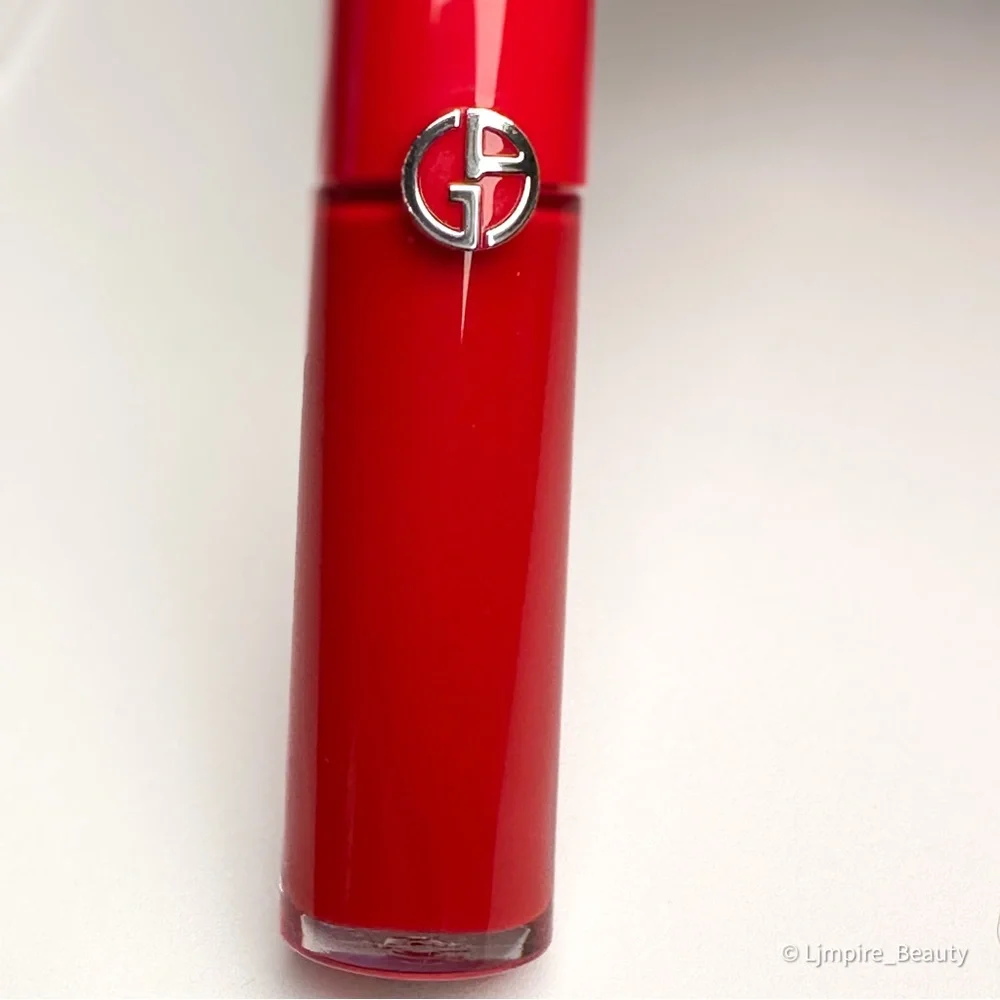 🆕 GIORGIO ARMANI Mini Lip Maestro Liquid Lipstick: Shade 400 The Red 3.5 mL NWOB